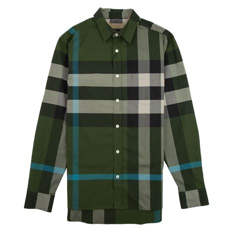 burberry shirt dress green|burberry tee shirts men.